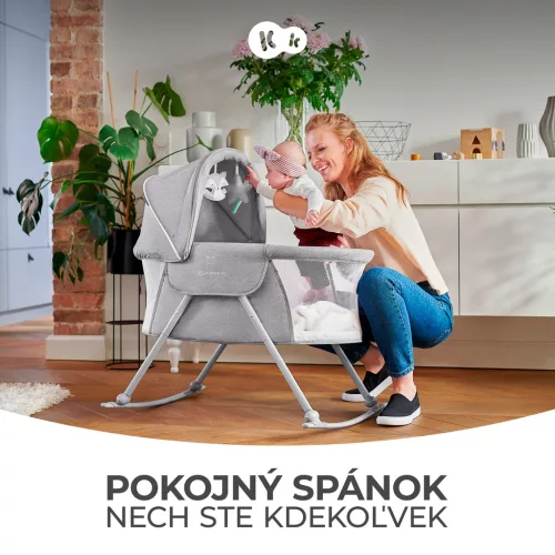KINDERKRAFT Gyermekágy 3 az 1-ben Lovi Beige