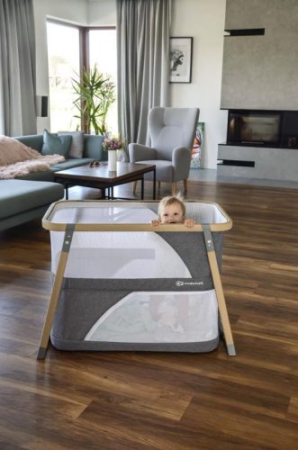 KINDERKRAFT Multifunkciós 4 az 1-ben babaágy Sofi Gray
