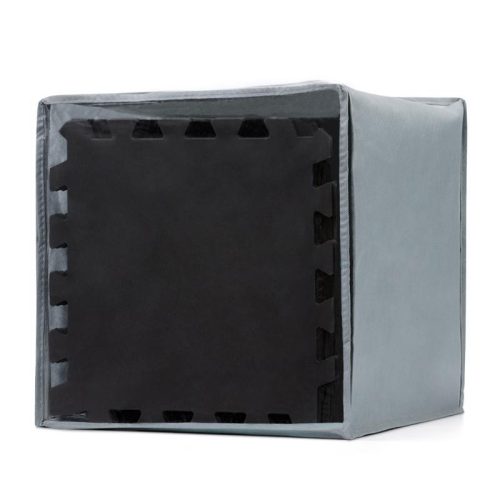 KINDERKRAFT Habos puzzle alátét Luno 150 x 180 cm Fekete, 30 db