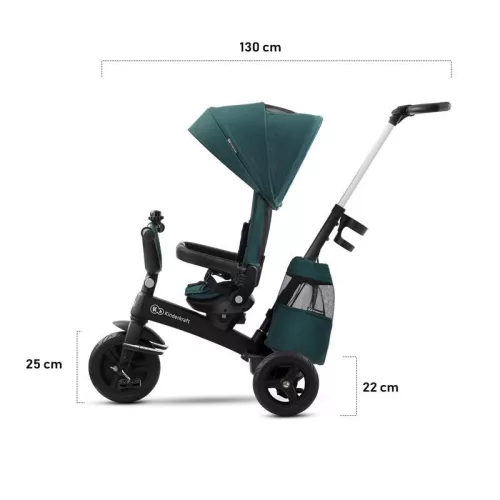 KINDERKRAFT SELECT Easytwist tricikli  Mauvelous Pink, Premium