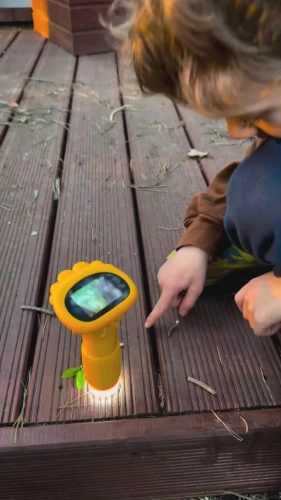 KidLupe gyermek digitális mikroszkóp – Pasztell rózsaszín