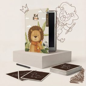   KidLupe KidBook grafikus rajztábla munkakártyákkal – Szafari