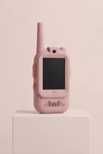 KidLupe - KidTooki Video Walkie Talkie – pink/barna