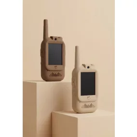KidLupe - KidTooki Video Walkie Talkie – bézs/barna