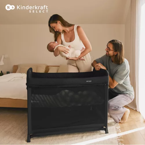 KINDERKRAFT SELECT Utazóágy Moon Dream Bézs