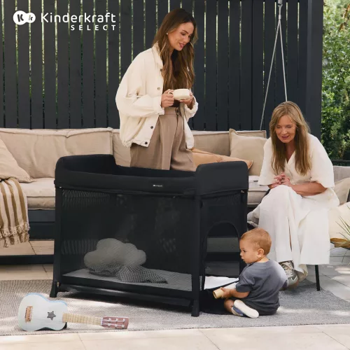 KINDERKRAFT SELECT Utazóágy Moon Dream Bézs