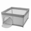 KINDERKRAFT Összecsukható gyerek járóka Ziki Light Grey