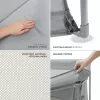 KINDERKRAFT Összecsukható gyerek járóka Ziki Light Grey