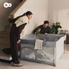 KINDERKRAFT Összecsukható gyerek járóka Ziki Light Grey