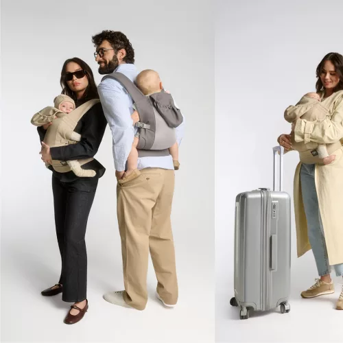 KINDERKRAFT Gyermek hordozó CarryBee Grey