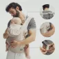 KINDERKRAFT Gyermek hordozó CarryBee Grey