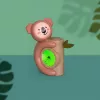 PABOBO Gyermek ébresztőóra világítással Koala