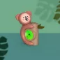 PABOBO Gyermek ébresztőóra világítással Koala