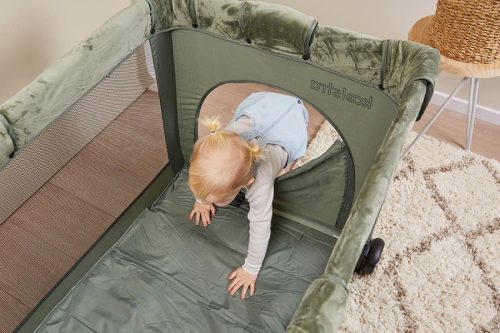 Koelstra T5 utazóágy Moss green LUX