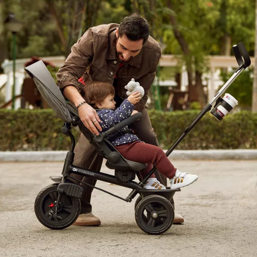KINDERKRAFT Aston 2 Plus Zöld Tricikli, 9 hónapos kortól