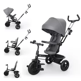   KINDERKRAFT Aston 2 Plus Szürke háromkerekű, 9 hónapos kortól