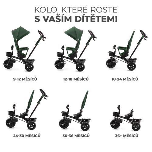 KINDERKRAFT tricikli Aveo Mistic Green