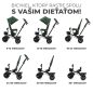 KINDERKRAFT tricikli Aveo Mistic Green