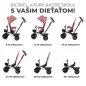 KINDERKRAFT Háromkerekű Aveo Rose pink