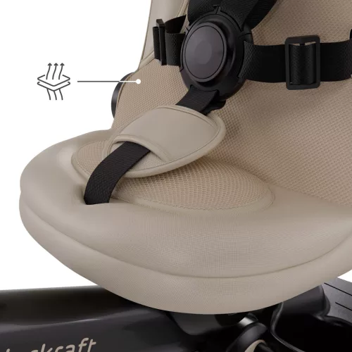 KINDERKRAFT Aveo 2 Plus Bézs háromkerekű