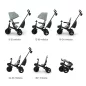 KINDERKRAFT Aveo 2 Plus Zöld Tricikli