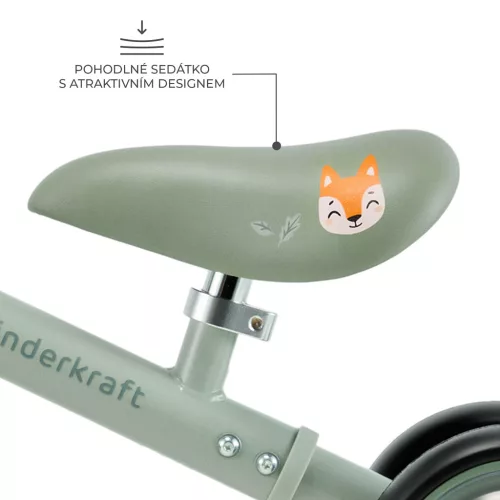 KINDERKRAFT Cutie Flash Zöld Gyerekbicikli