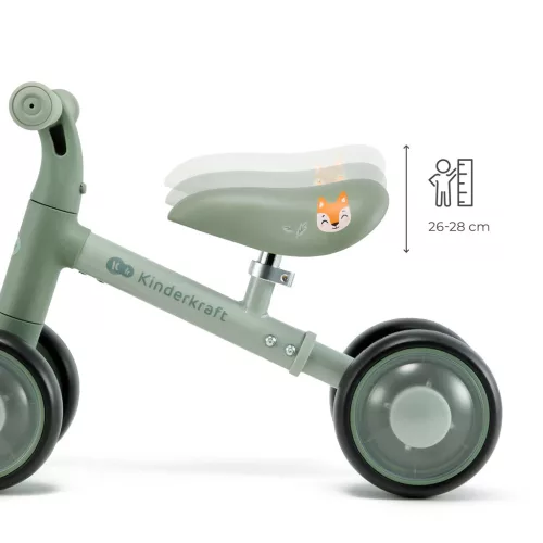 KINDERKRAFT Cutie Flash Zöld Gyerekbicikli