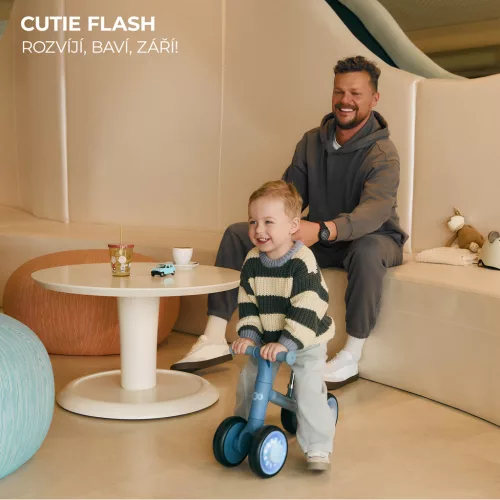 KINDERKRAFT Cutie Flash Pink futóbicikli
