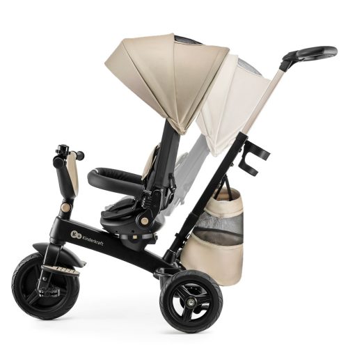 KINDERKRAFT Gyermek tricikli Easytwist Bézs