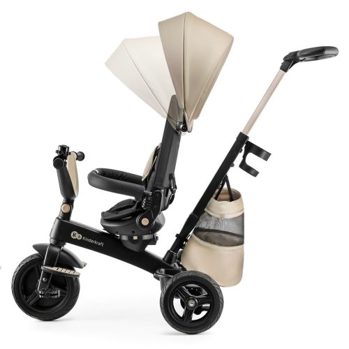 KINDERKRAFT Gyermek tricikli Easytwist Bézs