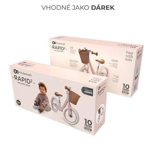 KINDERKRAFT SELECT Rapid2 Pink futóbicikli