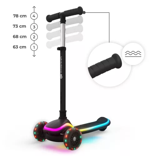 KINDERKRAFT Scooter Raket Up Black