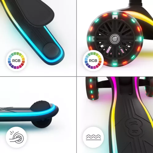KINDERKRAFT Scooter Raket Up Black
