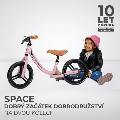 KINDERKRAFT Odrážedlo Space Deep Dark pink