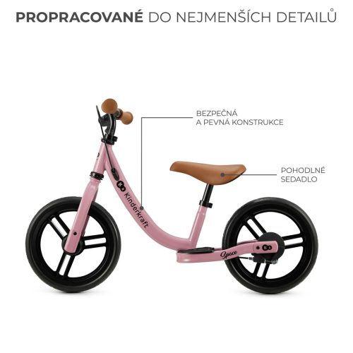 KINDERKRAFT Odrážedlo Space Deep Dark pink