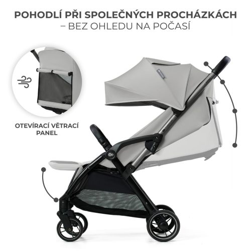 KINDERKRAFT Sport babakocsi Apino Dove grey