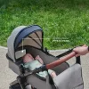 KINDERKRAFT Kombinált babakocsi 3 az 1-ben Esme Sand Beige
