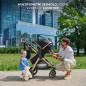   KINDERKRAFT Kombinált babakocsi 3 az 1-ben Esme Moonlight Grey