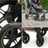 KINDERKRAFT Kombinált babakocsi 3 az 1-ben Esme Moonlight Grey