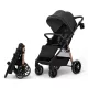 KINDERKRAFT Sport babakocsi Grande 2 Midnight Black