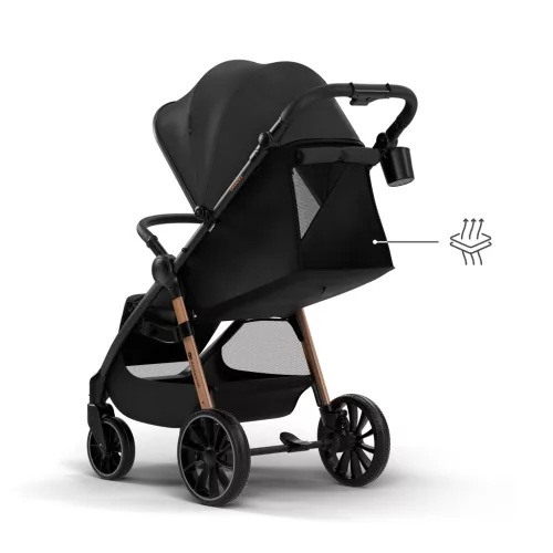 KINDERKRAFT Sport babakocsi Grande 2 Midnight Black