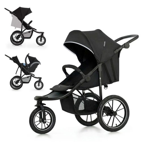 KINDERKRAFT Sport babakocsi Helsi2 Black