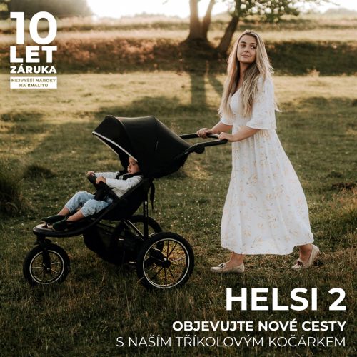 KINDERKRAFT Sport babakocsi Helsi2 Black