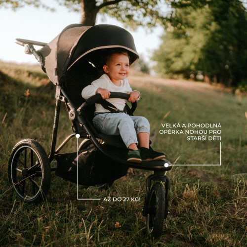 KINDERKRAFT Sport babakocsi Helsi2 Black