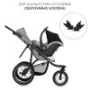KINDERKRAFT Sport babakocsi Helsi2 Grey
