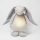 Moonie 2.0 the Humming Friend dallammal és lámpával nyuszi- SILVER