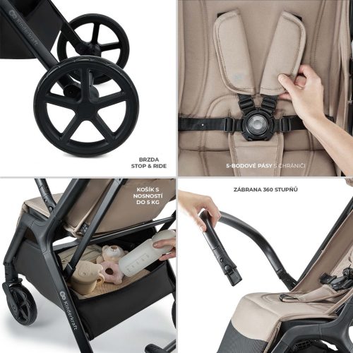 KINDERKRAFT Sport babakocsi Loom Beige