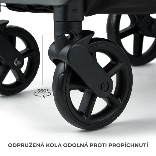 KINDERKRAFT Sport babakocsi Loom Black