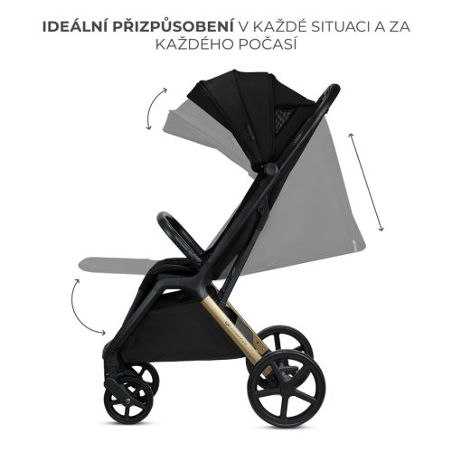 KINDERKRAFT Sport babakocsi Loom Black