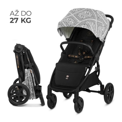 KINDERKRAFT Sport babakocsi Mitzy Lunar Black Bizuu
